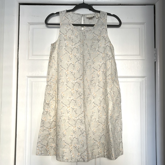 Beige linen dress in XS - Picture 1 of 3